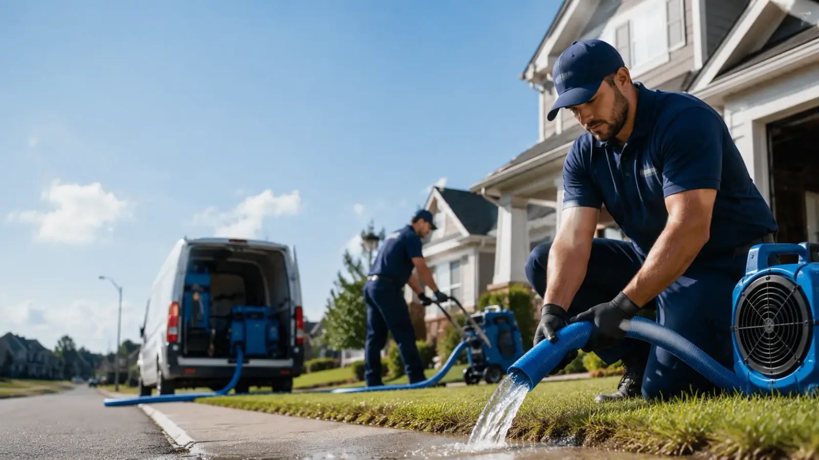 Flood Damage Restoration in Stroh, IN